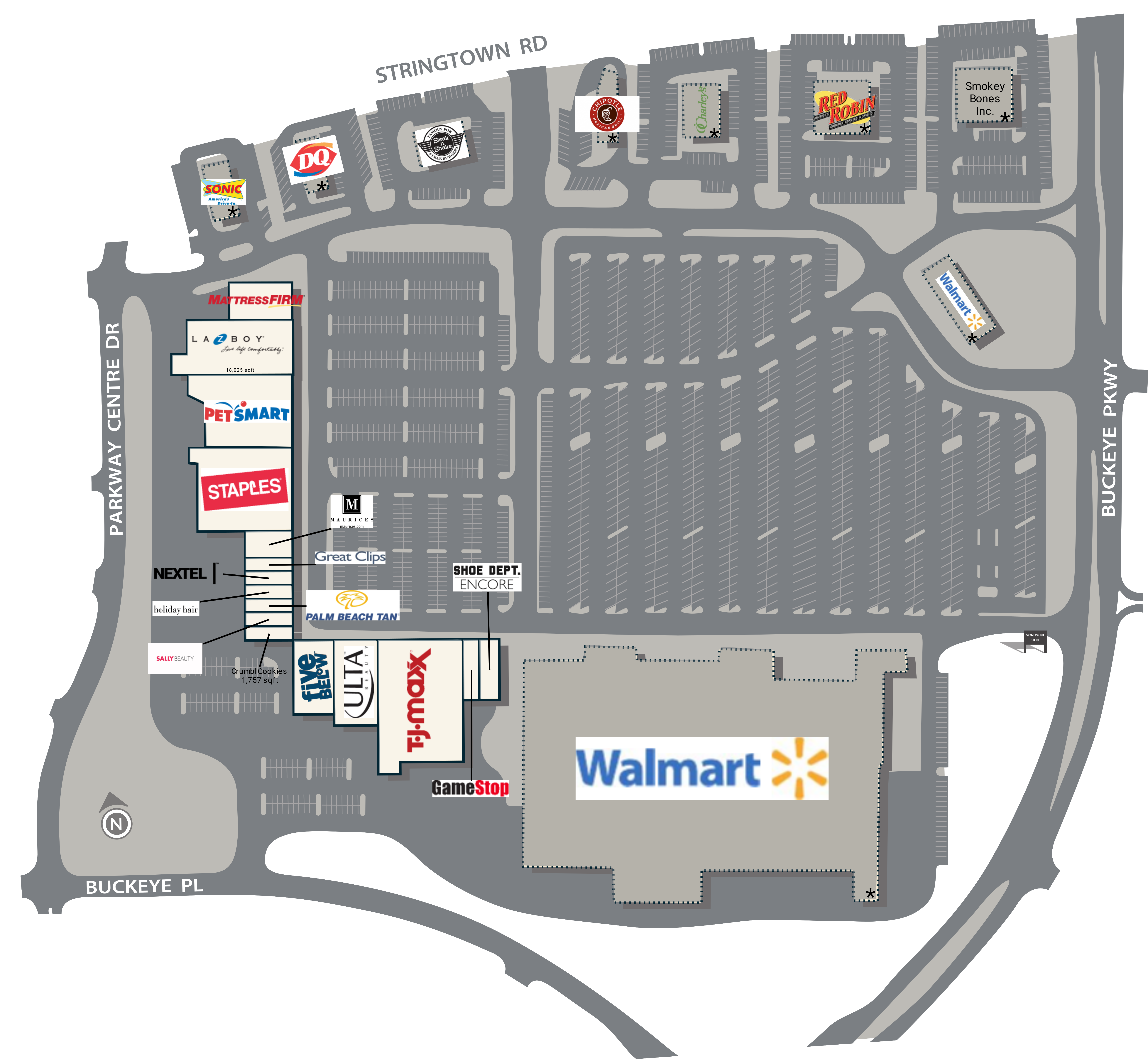 Grove City Oh Parkway Centre South Retail Space Cim Group