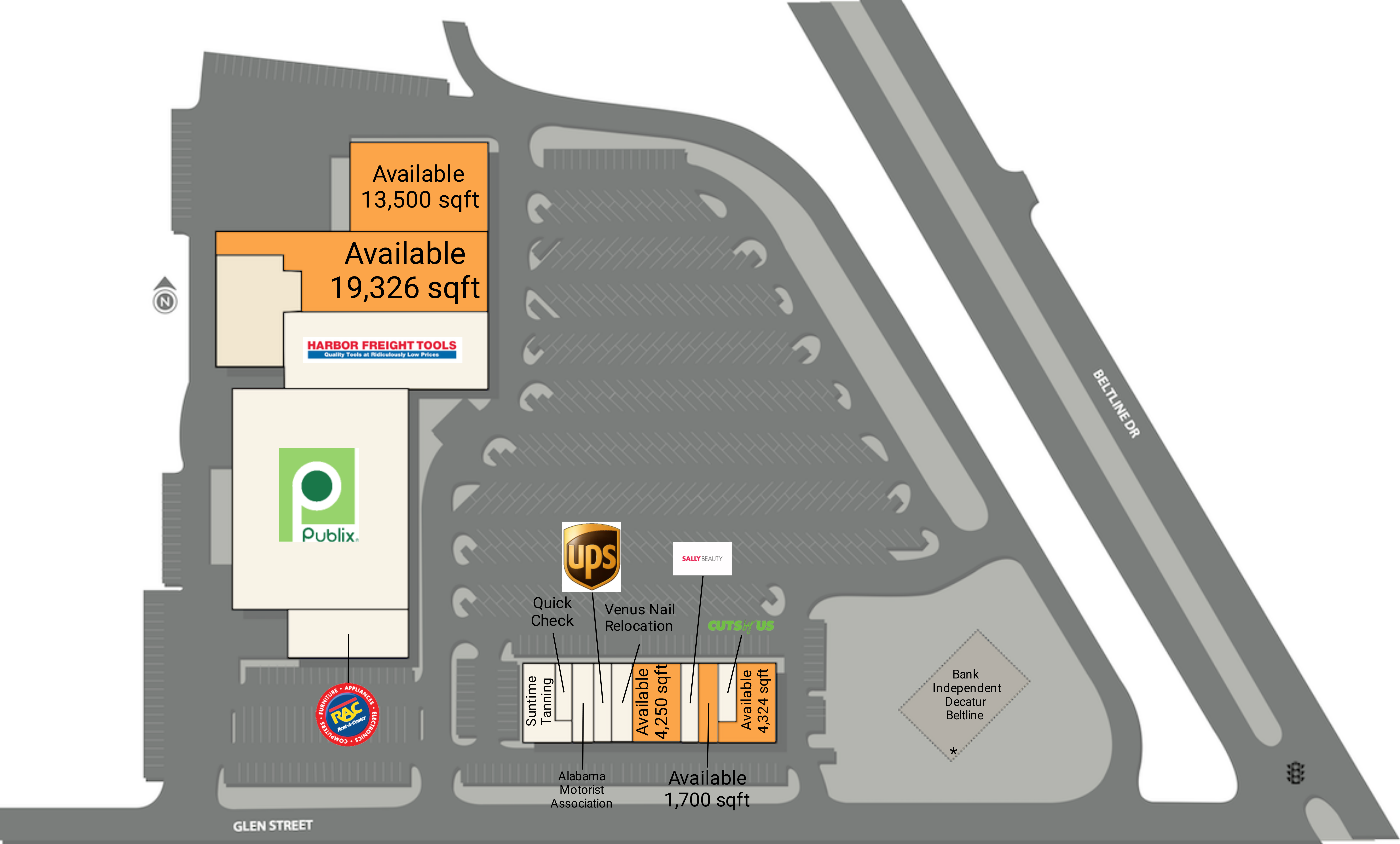 Decatur Al Decatur Commons Retail Space Cim Group