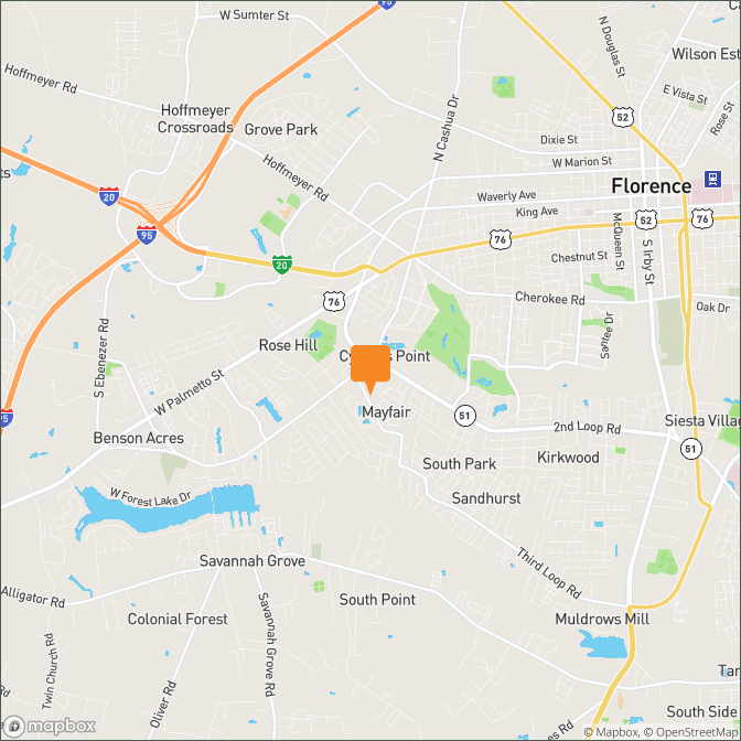 Florence SC Walmart SCFlorence Retail Space CIM Group